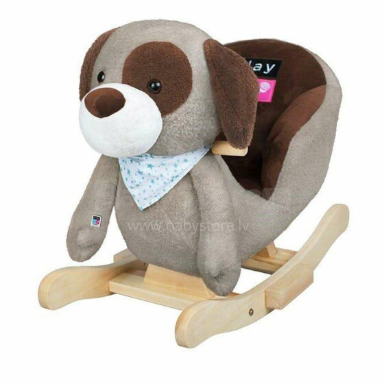Caretero Rocking Dog Chair Art.142935 Мягкое кресло-качалка с поддержкой спинки