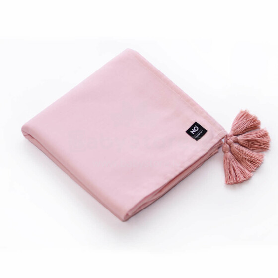La Bebe™ NO Satin Plaid Art.142988 Pink Детское одеяло/пледик из 100% натурального сатина 100x140см (высшее качество)