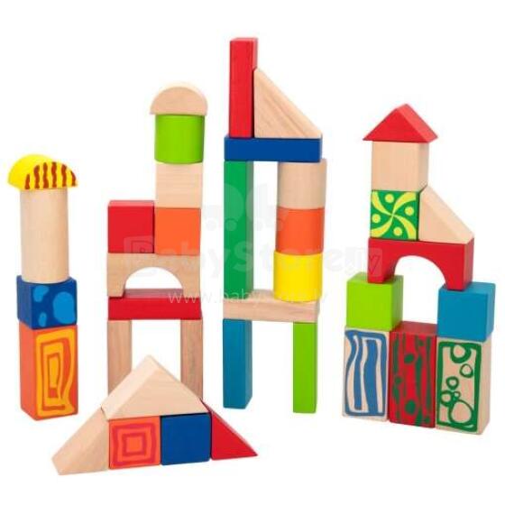 Woomax Wooden Blocks  Art.40994