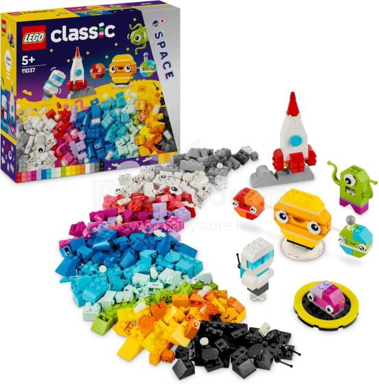 Lego Classic Space Art.11037 Конструктор для творчества ,900 шт