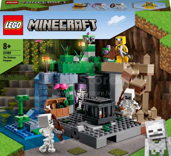LEGO® Minecraft™ set "The Skeleton Dungeon", Art. 21189