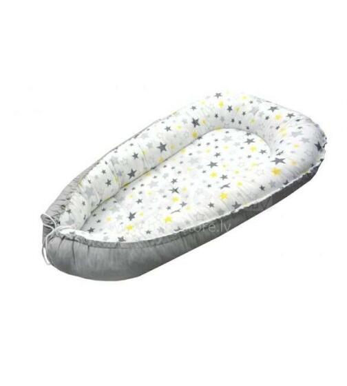 Ankras Stars Art.KOK000031 Grey White Гнездо-кокон