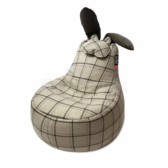 Qubo Baby Rabbit Istocki Fit Art.143196  Sēžammaiss, Puffs, Mīkstais bean bags