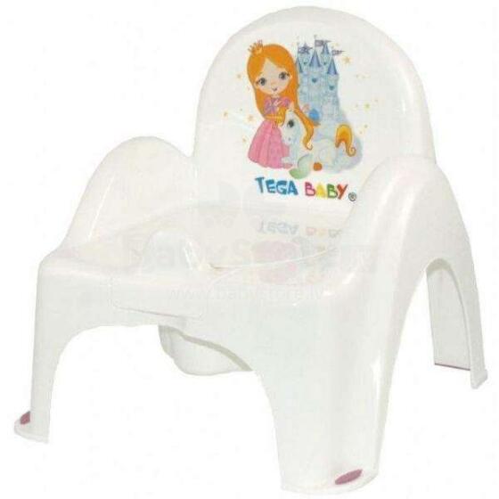 TegaBaby Potty Art.LP-007-103 Princess Горшок  с вынимающимся ведерком