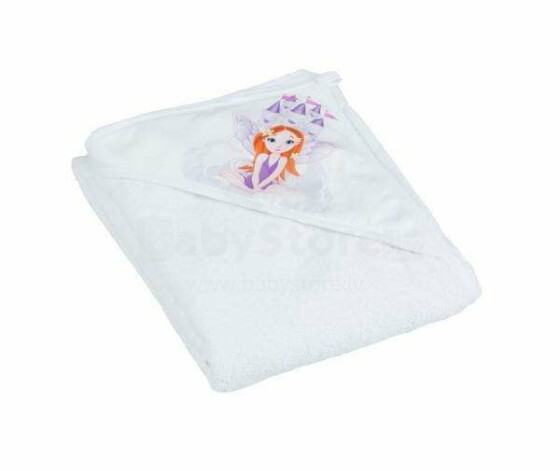 Tega Baby Towel Art.LP-008 Princess  Vaikiškas medvilninis rankšluostis su gobtuvu 100x100