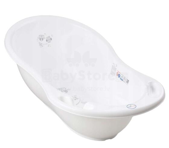 Tega Baby Owls White Art.SO-004 Bērnu vanna  ar korķi  86cm