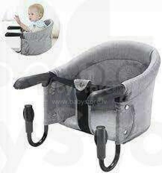 Looping Table Seat Melange Grey Bērnu galda sēdeklis
