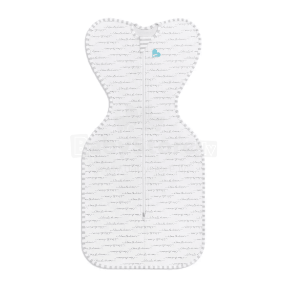 Love To Dream Swaddle Up Bambusa XS Art.LTD-L100124WHTXS Хлопковая пелёнка-спальный мешок для комфортного сна, пеленания XS раз.