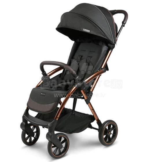 Leclerc Baby Influencer XL Art.143279 Black Brown Bērnu pastaigu rati/ratiņi