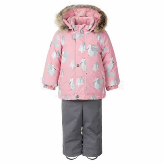 Lenne'23 Forest Art.22315/1242  Šiltas kūdikio žiemos šiluminis kostiumas Striukė ir kelnės