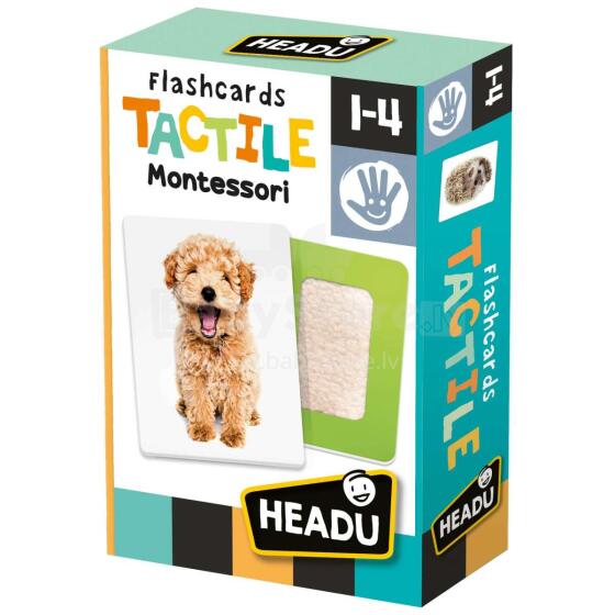 HEADU Taktilās Montesori zibkartītes