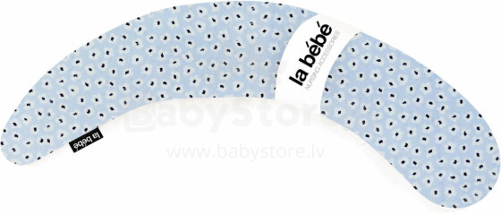 La Bebe™ Moon Maternity Pillow  Art.143515 Pilka Didelė pagalvė nėščiosioms su atminties putomis (ypač minkšta ir tyli, prisitaikančia prie kūno) 195 cm