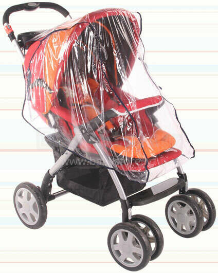 Womar Art.143624 Rain cover for pram strollers (universal)