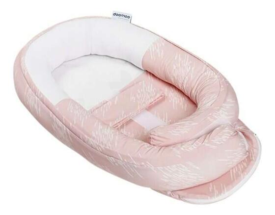 Doomoo Baby Cocoon Art. CO09 Misty Pink Ligzdiņa - kokons jaundzimušajiem Babynest