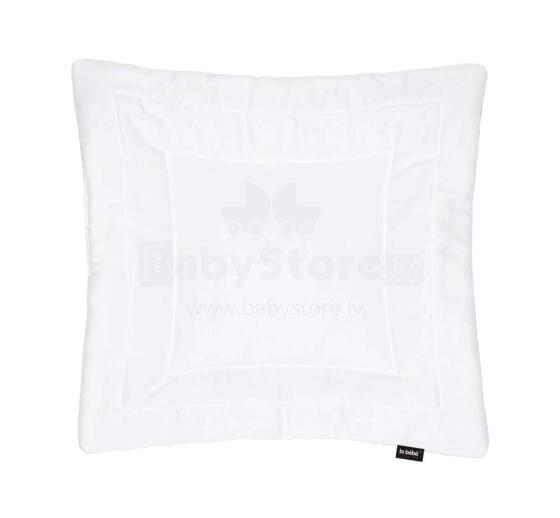 La Bebe™  Satin Pillow Art.143828 White
