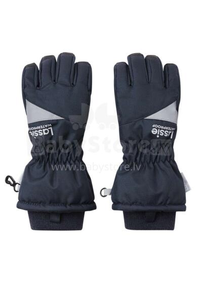 Lassie '23  Lassietec® Jaza Art.7300037A-6960 Dark Navy Водонепроницаемые термо перчатки для детей  (1-6)
