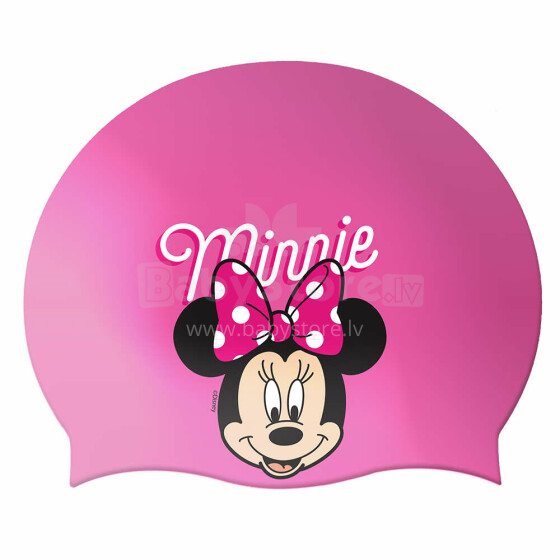 Minnie Swimming Cap Art.9852 Augstas kvalitātes silikona peldēšanas cepure