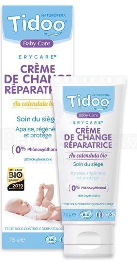 Tidoo Biological Cream Art.143886 Dziedinošs krēms autiņu zonai, 75 ml