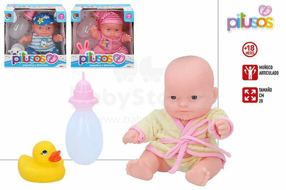 Colorbaby Toys Doll Art.49096 Lelle-mazulis