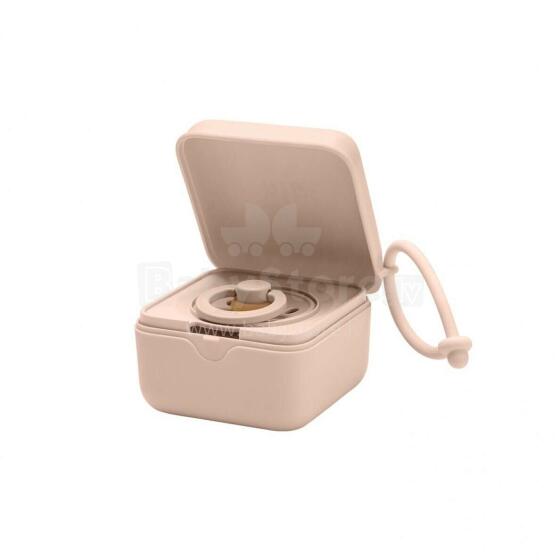Bibs Pacifier Box Art. 4200244 Blush Kastīte knupišiem