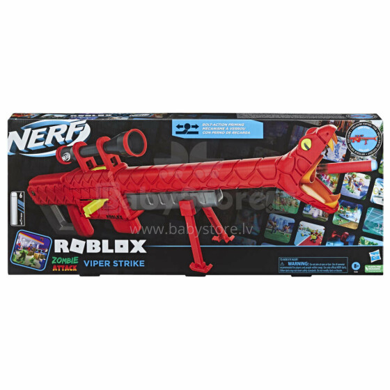 NERF Roblox rotaļu ierocis - Zombie Attack Viper Strike