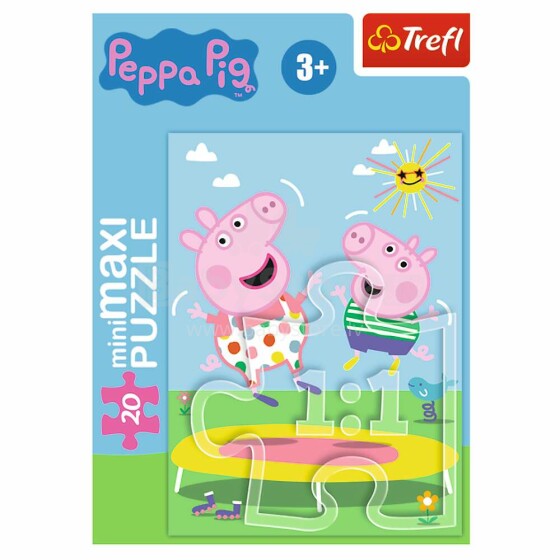 TREFL PEPPA PIG Mini Maxi puzle „Cūciņa Peppa