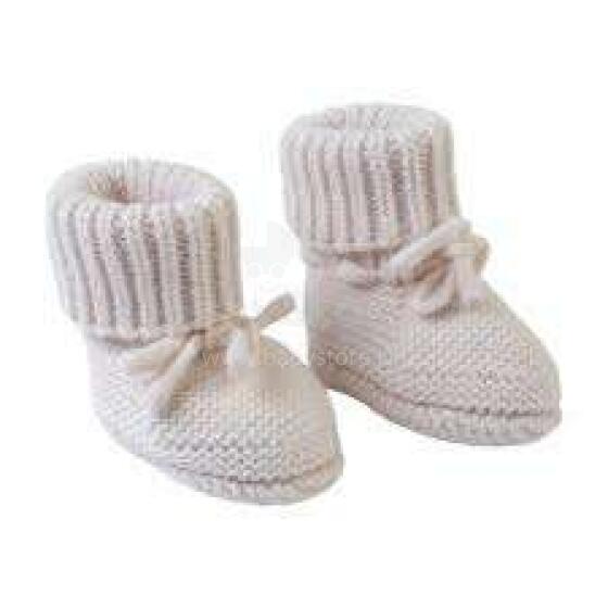 Lodger Slipper Folklore Merino Art.SLM 599_0-6 Birch Merino vilnas čībiņas 0-6 mēn.