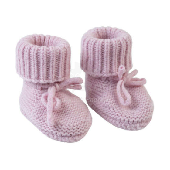 Lodger Slipper Folklore Merino Art.SLM 103_0-6 Tan  Мягкие  пинетки из мерино шерсти 0-6 мес.