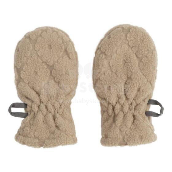Lodger Mittens Folklore Art.MTF630_0-12 Beige bērnu cimdiņi 0-12 m