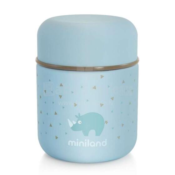Miniland Silky Food Art.ML89244 Azure Termoss no nerūsējošas tēraudas 280ml