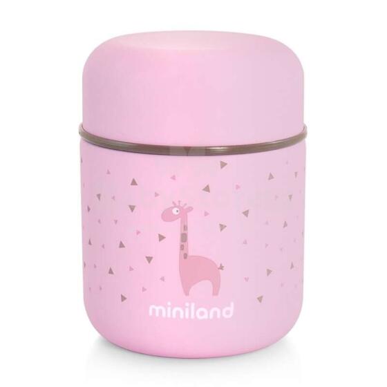 Miniland Silky Food Art.ML89245 Rose  Термос из нержавеющей стали 280мл