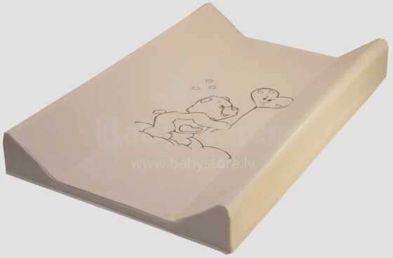 Abakus Baby Bear Beige Art.14430 Доска для пеленания с твёрдым днищем