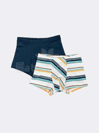 NORD TEXTILE Slip Boy Art.413344-2 apakšbiksītes no 100% kokvilnas,2 gab (92-140 cm)