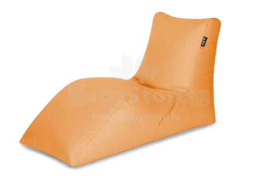 Qubo™ Lounger Papaya SOFT FIT beanbag