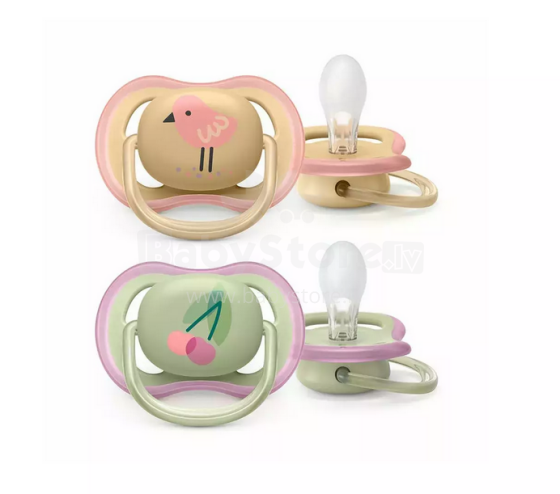Philips Avent Ultra Air Deco Art.SCF085/13  māneklītis 0-6 mēn (2 gab) meitenēm
