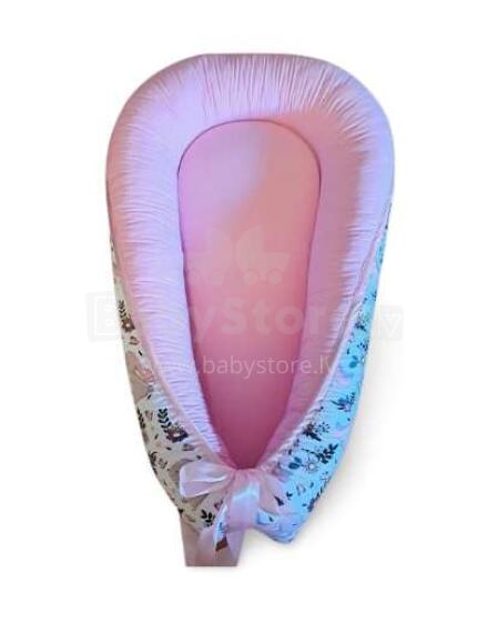 Baby Babynest Art.144437 Гнездышко – кокон для новорожденных (ручная работа)