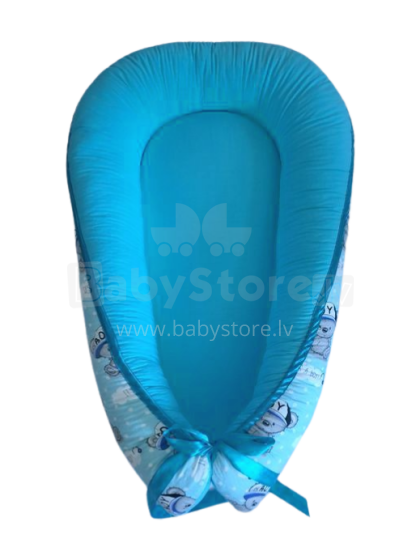 Baby Babynest Art.144439 Ligzdiņa - kokons jaundzimušajiem (roku darbs)