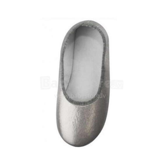 Baleta čibas ar spīdumu SILVER 26/27 BL-25L-25