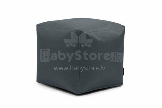 Qubo™ Cube 25 Graphite POP FIT beanbag
