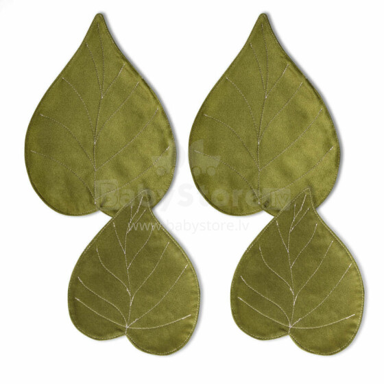 Qubo™ Autumn Leaf Olive VELVET FIT пуф (кресло-мешок)