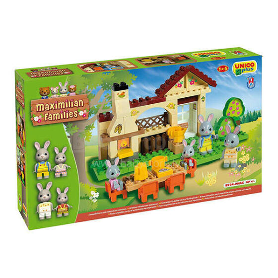 Unico Plus Maximilian Families Art.53-8934 Konstruktors ,69gab