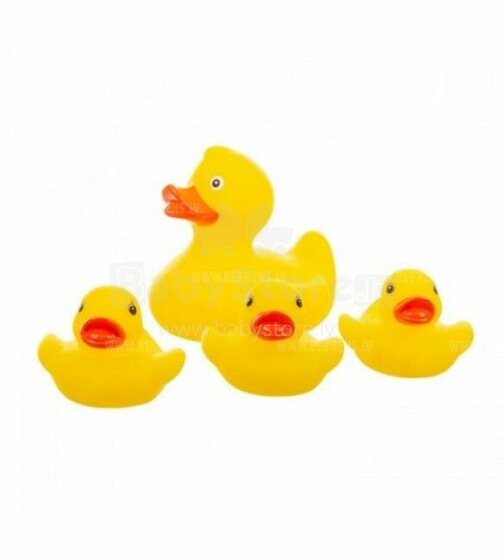 Akuku Funny Duck Art.A0162 Vannas rotaļlieta Pīlīte,4 gab