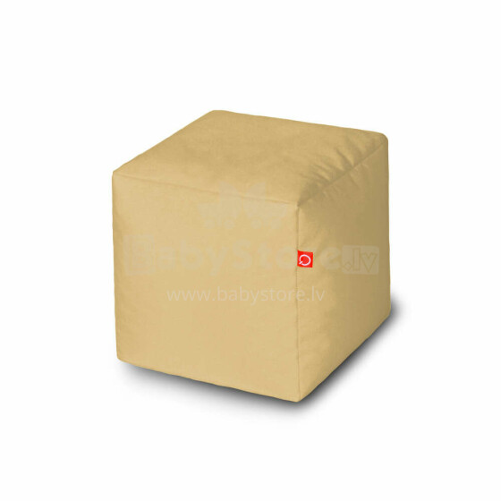 Qubo™ Cube 25 Latte POP FIT beanbag