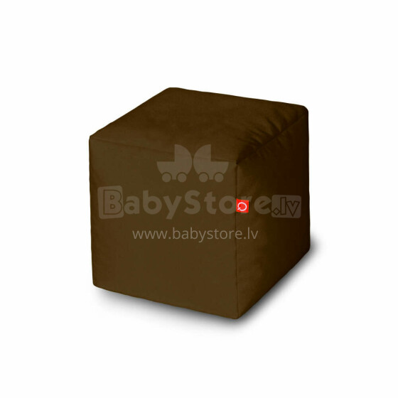 Qubo™ Cube 25 Chocolate POP FIT пуф (кресло-мешок)