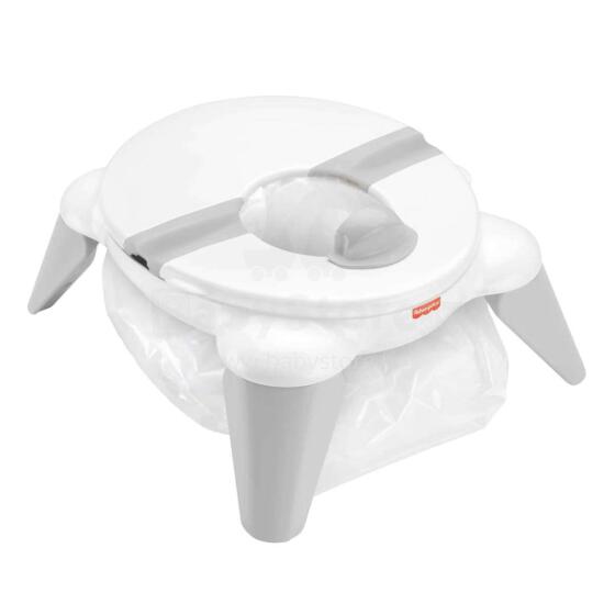Fisher Price Potty Art.HBM74 Grey naktspodiņš 2 vienā