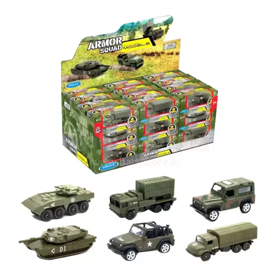 Welly Car Art.95210 High quality 100% metall war car, tank 7.5cm ( 1 psc)
