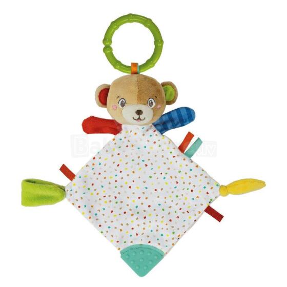 Сlementoni Blankie Bear Art.17654  Mīksta rotaļlieta Miega lupatiņa