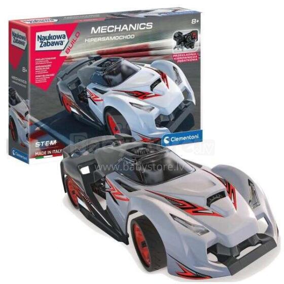 Clementoni Racer Art.75057 Konstruktors Mašīna