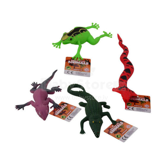 Toi Toys  Silicone  Art.620967 Bērnu rotaļlieta Ķirzaka,1 gab