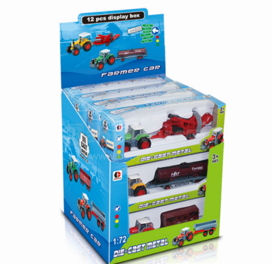 Colorbaby Toys Tractor Art.1801-1 Rotaļu mašina-traktors